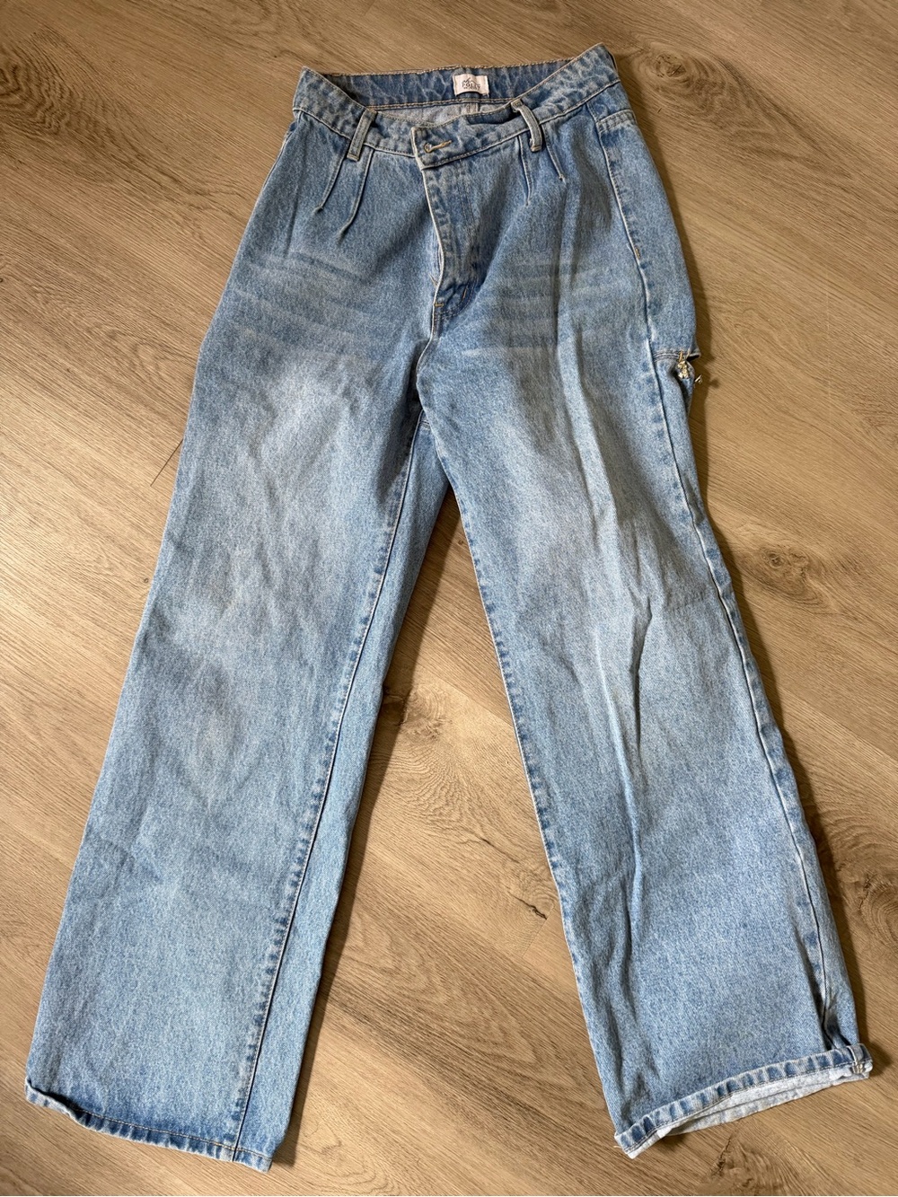 Oh Polly Light Blue Boyfriend Jeans